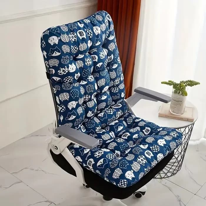 Coussin de chaise de bureau ergonomique avec support dorsal intégré - Convient pour une utilisation multifonctionnelle à la maison et en voiture
