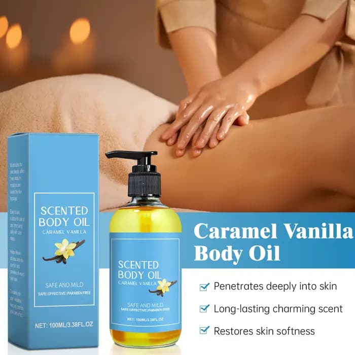 Huile de Massage corporel à la vanille