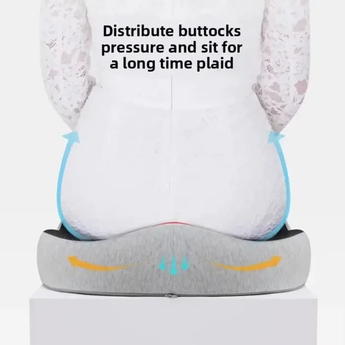 Nouveau Tailbone sciatique soulagement des maux de dos confort chaise de bureau coussin de siège de voiture