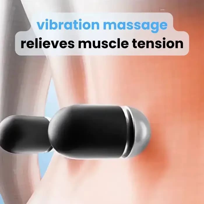 Masseur dorsal 3-en-1 avec chaleur et vibrations pour soulager les douleurs dorsales