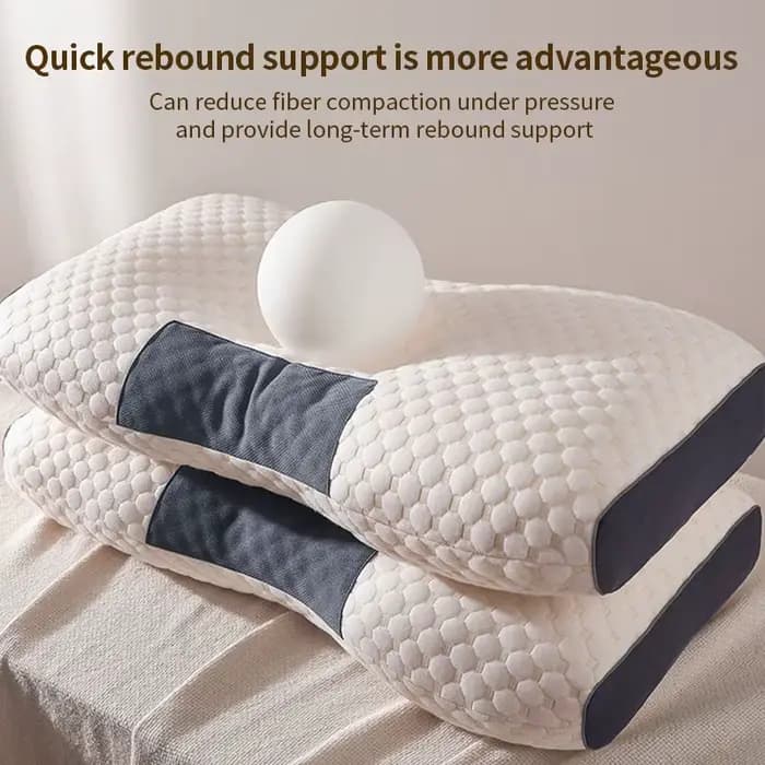 Oreiller cervical pour aider à dormir et protéger le cou