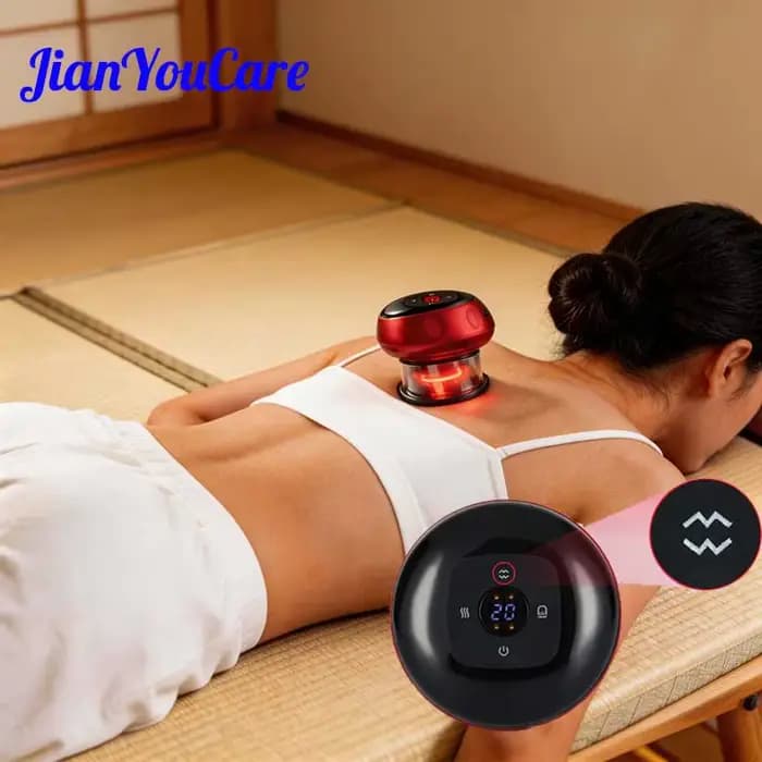 Appareil de massage intelligent par ventouses JianYouCare avec chauffage infrarouge