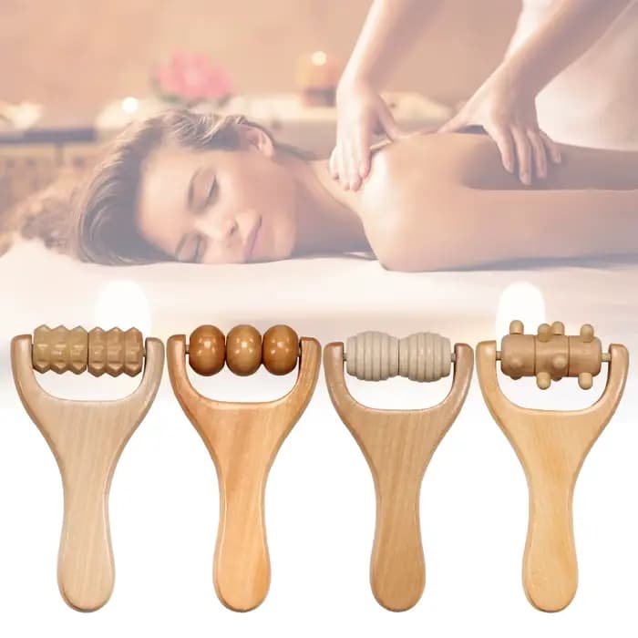 Rouleau de Massage en bois
