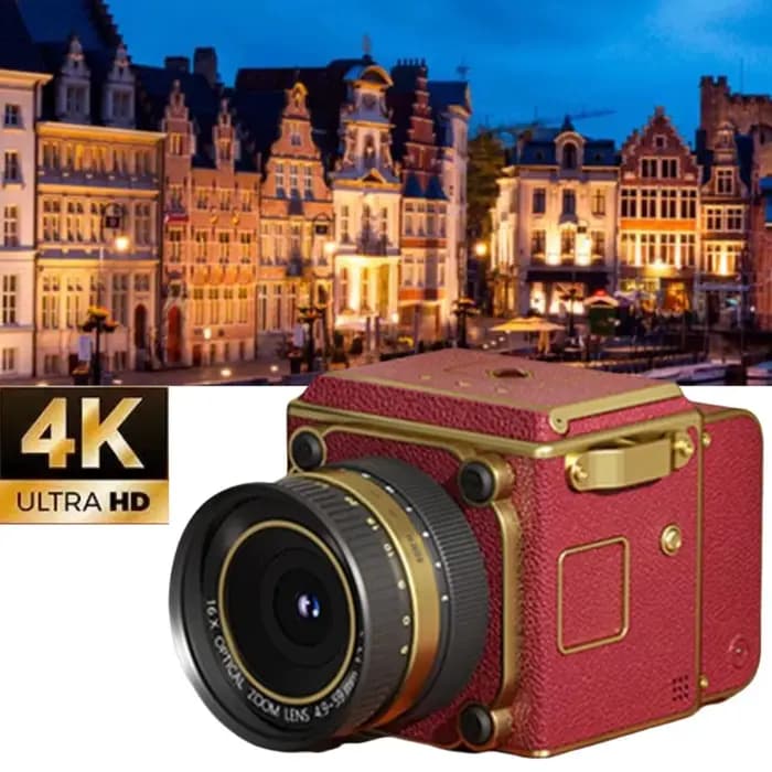 Photographie de voyage rétro CCD appareil Photo numérique Portable Mini appareil Photo étudiant Graduation Photo Zoom appareil Photo numérique haute définition
