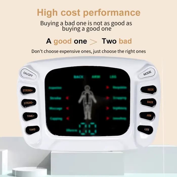 Stimulateur musculaire EMS TENS à double canal