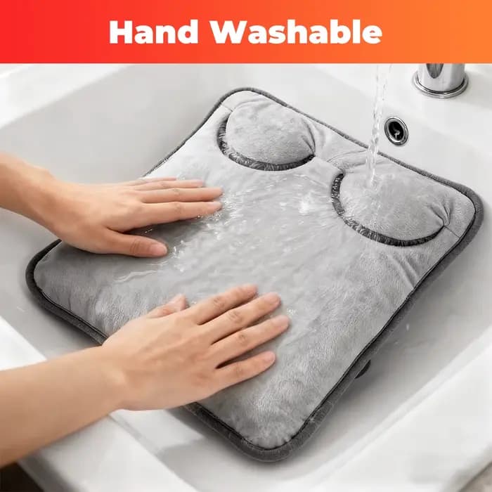 Coussin chauffant électrique pour pieds