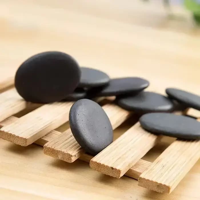 Pierre de Massage naturelle chaude