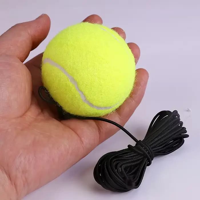 3W1/2/5 pièces Corde de base de tennis, Équipement d'entraînement de tennis, Rebondeur autodidacte, Équipement de sparring de tennis, Rebond élevé, Durable