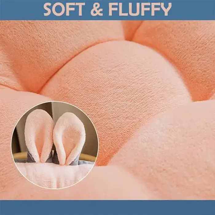 Coussin de siège confortable semi-fermé pour chaise de bureau