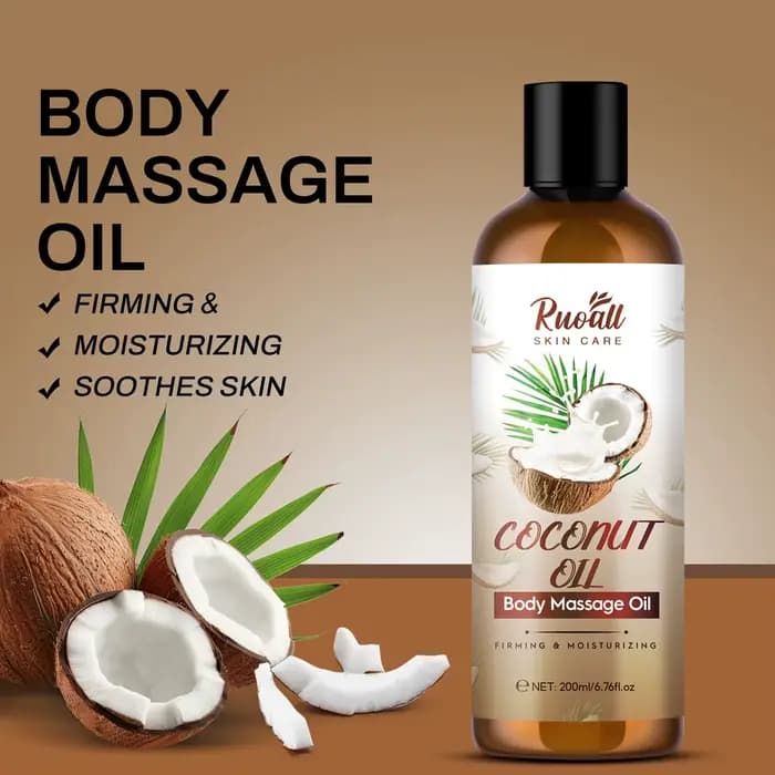 Huile de coco pour massage corporel