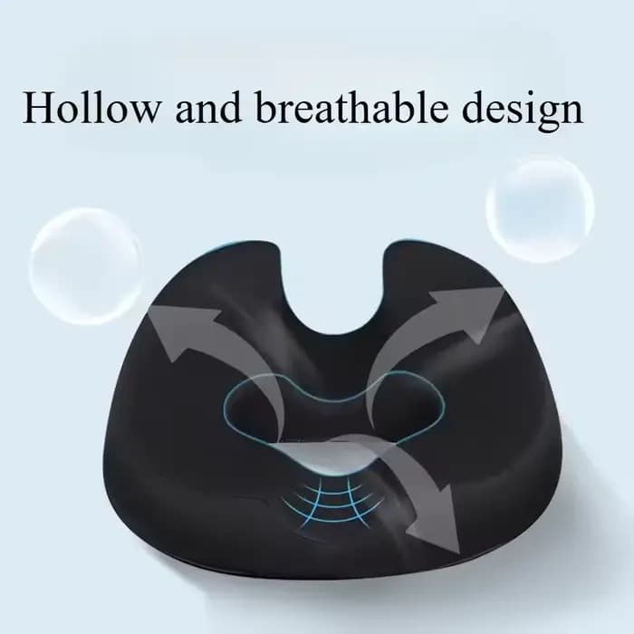 Coussin de siège de voiture en forme de donut pour le coccyx