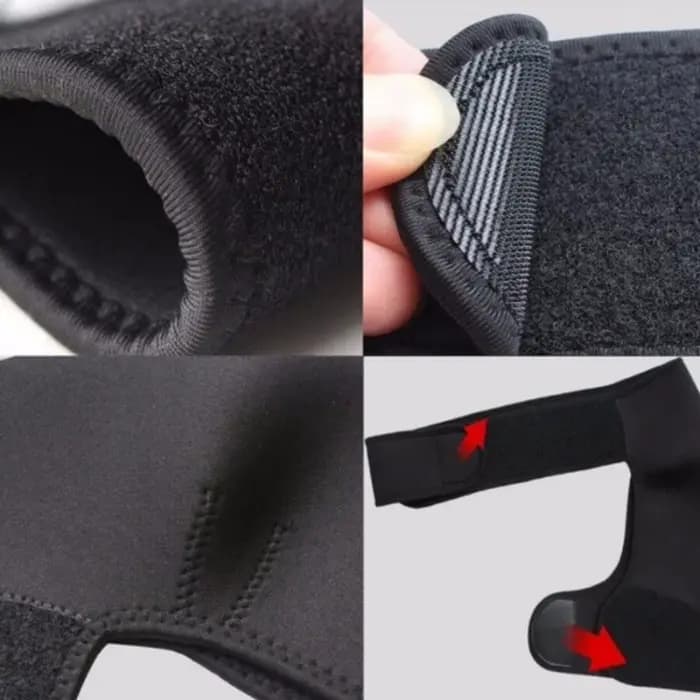Attelle d'épaule simple réglable auto-chauffante, soulagement de la douleur, masseur pour manchette rotateur, coussinet d'épaule Cervical