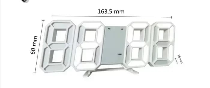 Horloge murale numérique montres de bureau alarme électronique décoration de maison moderne pour décor de chambre intérieur Led horloges de Table salon