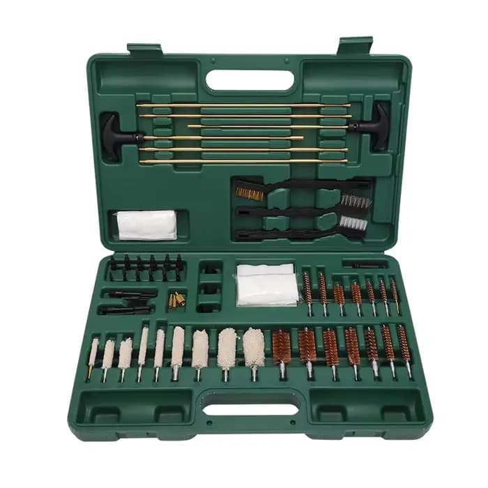 Kit de nettoyage universel pour armes à feu, 58 pièces, brosse de nettoyage pour armes à feu, fusil de chasse professionnel