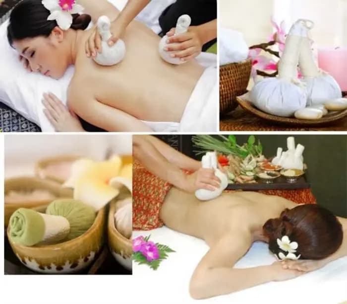 50g/200g Thai SPA maison soins de santé compresse chaude sac à base de plantes massage traditionnel