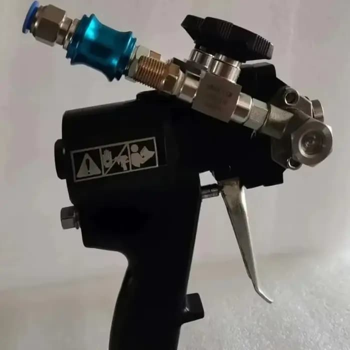 Pistolet de pulvérisation de mousse de polyuréthane PU P2, pistolet PU 35Mpa avec combinaison d'accessoires