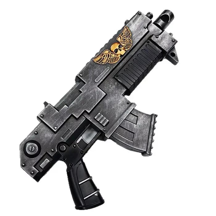 Pistolet jouet Blaster 51cm, accessoires Cos, périphériques de jeu, modèle en matériau PU, décorations de jeu de rôle, cadeaux d'halloween