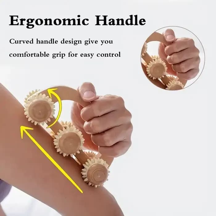 Outil de rouleau de Massage en bois