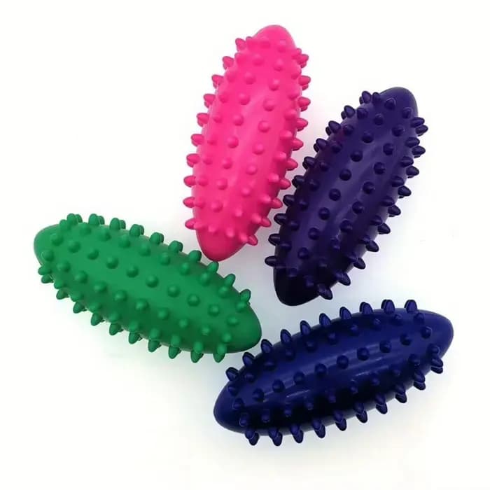 Balle de massage en PVC en forme de concombre de mer