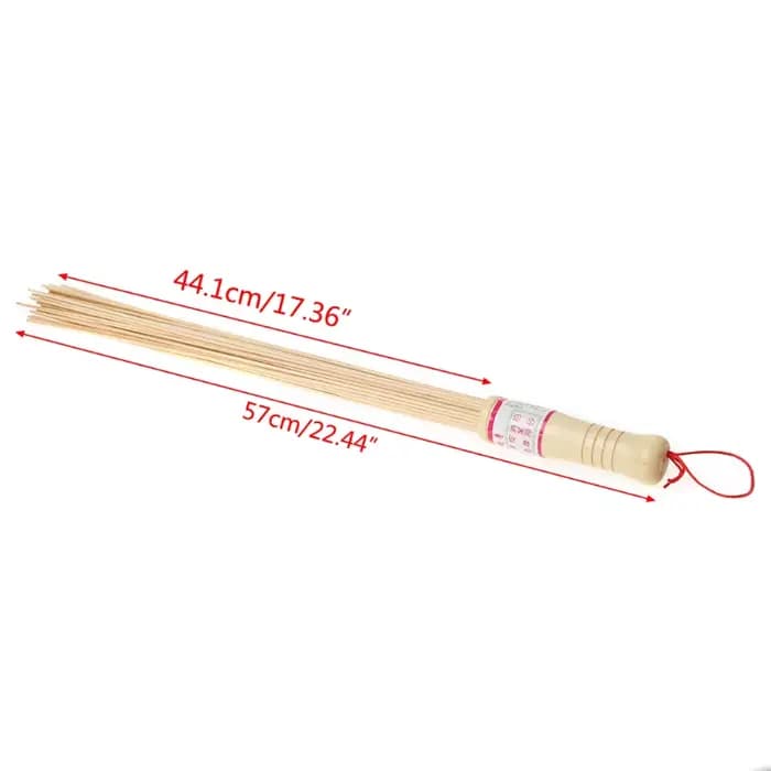 Brosse Massage corporel en bois bambou