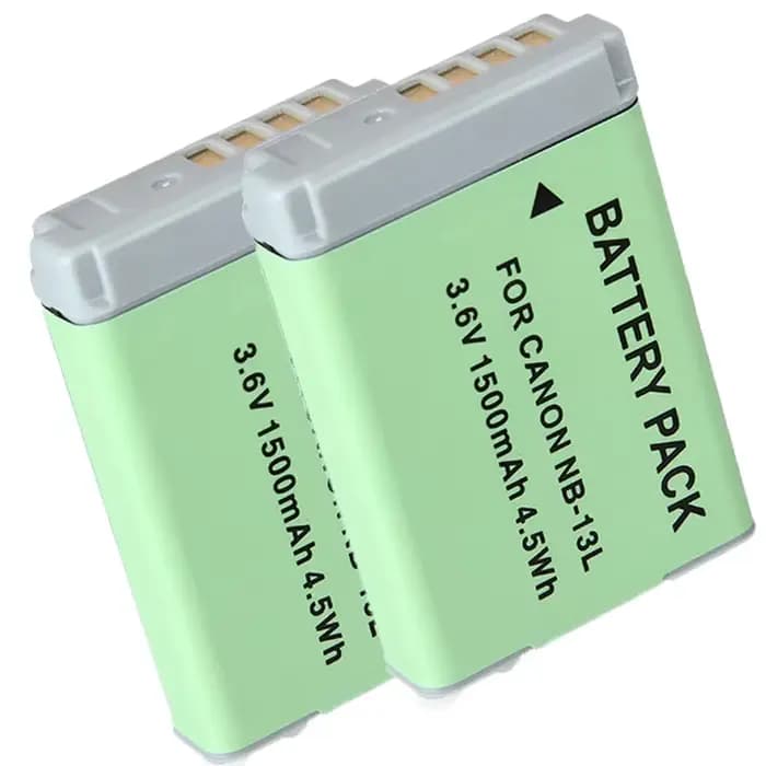 Batterie d'appareil photo 1500mAh NB 13L NB13L NB-13L + chargeur pour Canon PowerShot G5X G7X G9X G7 X G9 X Mark II SX620 SX720 SX730 SX740 HS