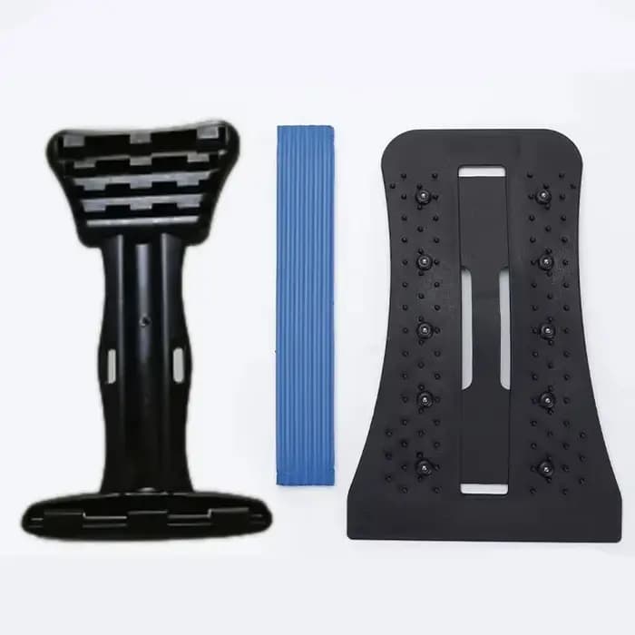 Civière dorsale masseur réglable multi-niveaux taille cou Fitness lombaire cervicale colonne