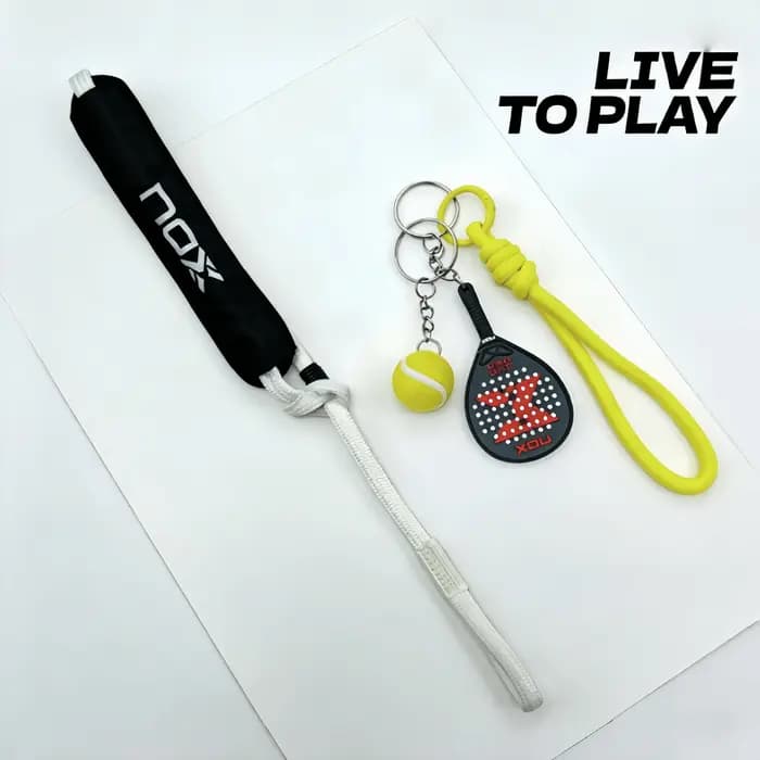 Porte-clés Nox pour raquette de tennis