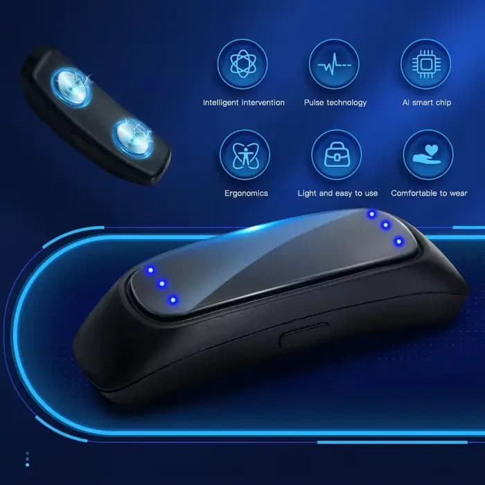 Dispositif anti-ronflement intelligent EMS à impulsions