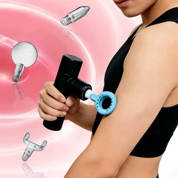 Têtes d'attache pour pistolet de massage pour axe de 12-19 mm