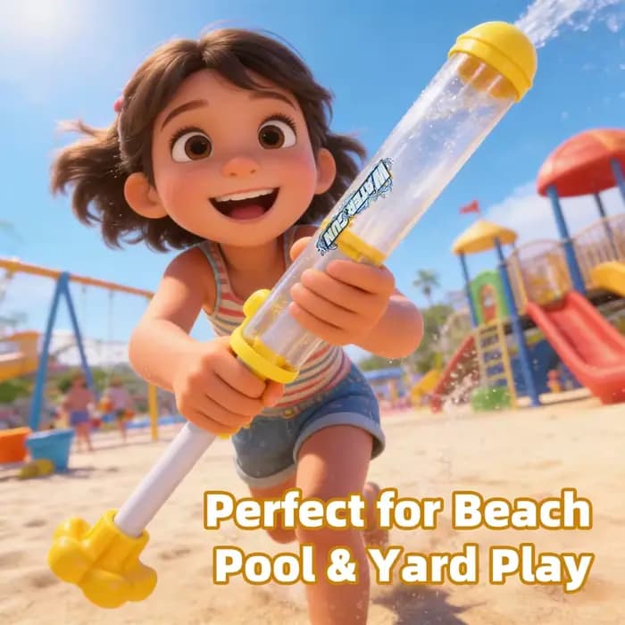 Pistolet à eau pour enfants, jeux d'été interactifs, jouets à pulvérisation d'eau, accessoires de photographie et d'ambiance
