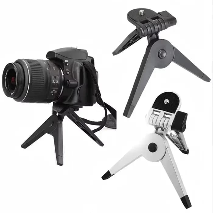 Trépied pliable universel, support de caméra portable pliable, mini trépied durable pour appareil photo reflex Canon/Nikon/Sony