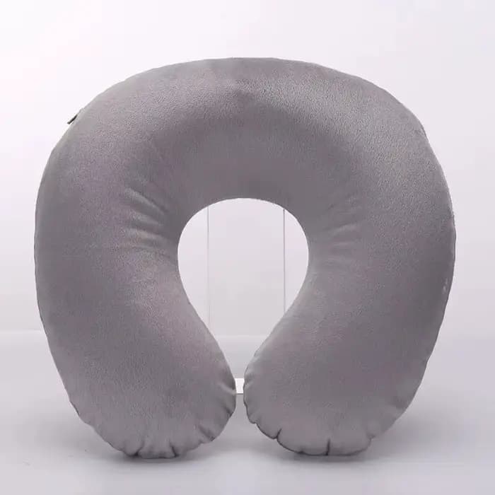 Oreiller de voyage gonflable Portable en forme de U