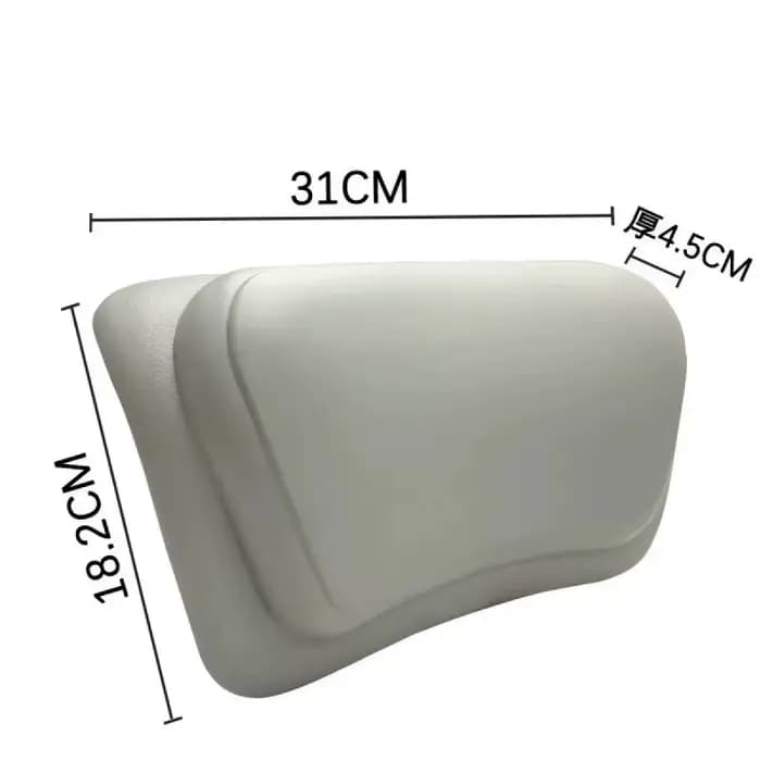 Oreiller de bain SPA antidérapant