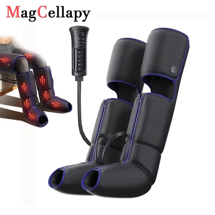 Bottes de massage à compression d'air pour soulager la fatigue des jambes