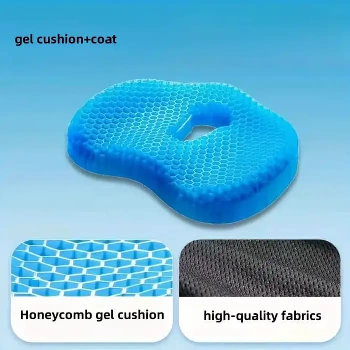 Coussin de siège en gel en forme de U