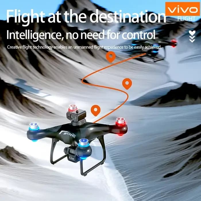 ZFR E55 Drone Mini double caméra 8K aérien HD hélicoptère professionnel GPS positionnement évitement moteur sans bus Drone UAV
