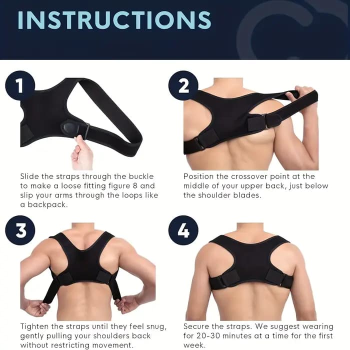 Correcteur de Posture réglable