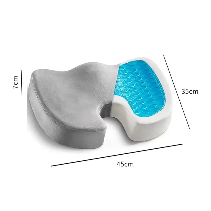 Coussin en gel non ald et mousse à mémoire de forme
