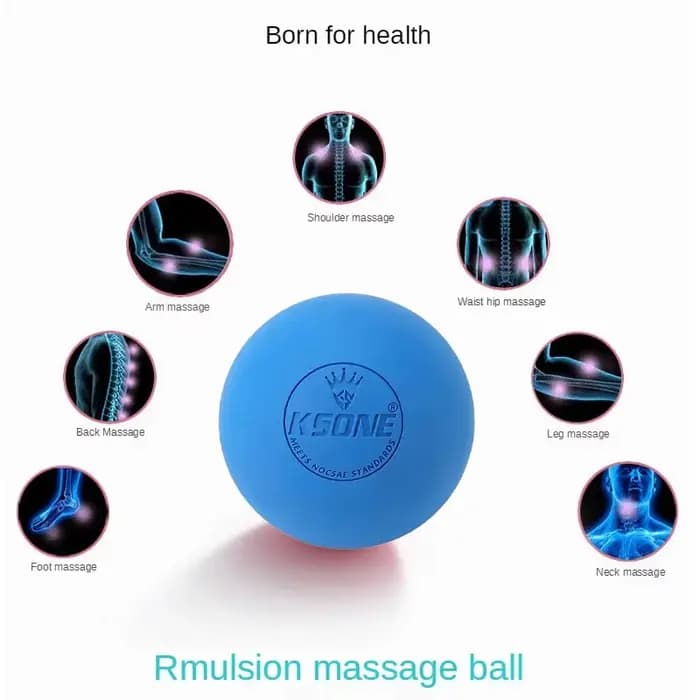 Boule de Massage Fascia en caoutchouc