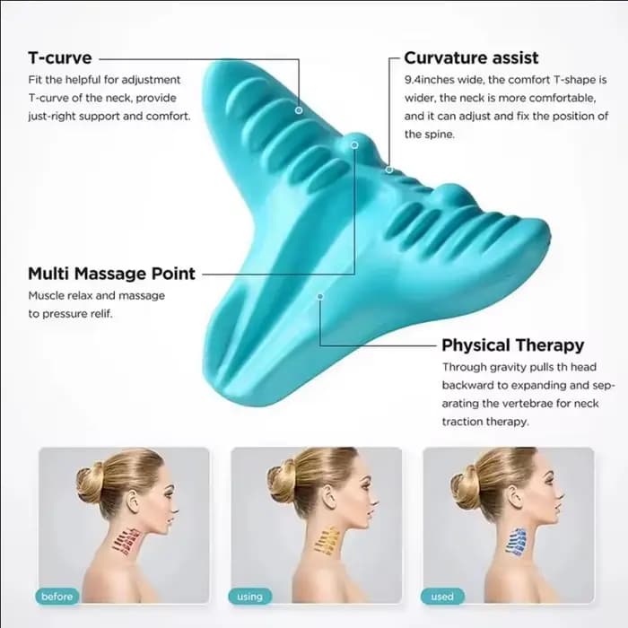 Oreiller de massage cervical portable