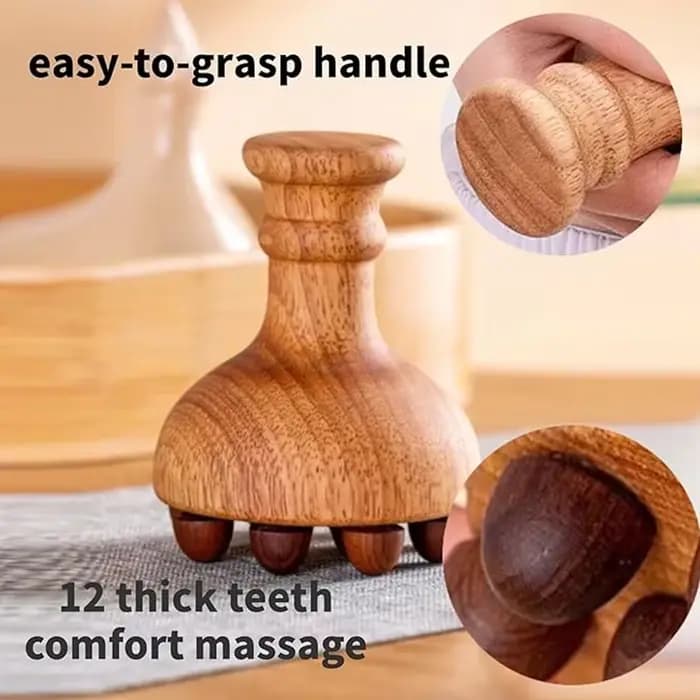 Outils de Massage thérapeutique au bois