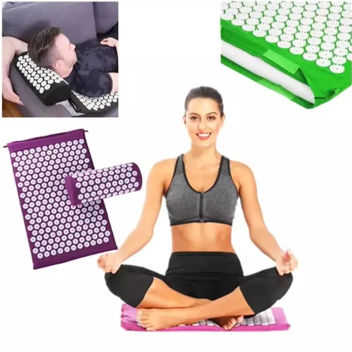 Masseur tapis de Yoga coussin acupression
