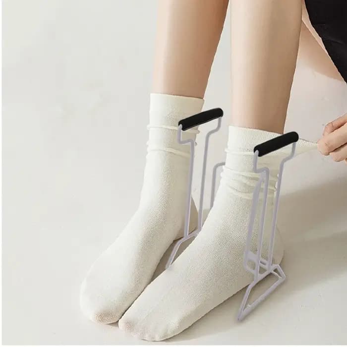 Dispositif d'aide au chaussette de Compression amélioré