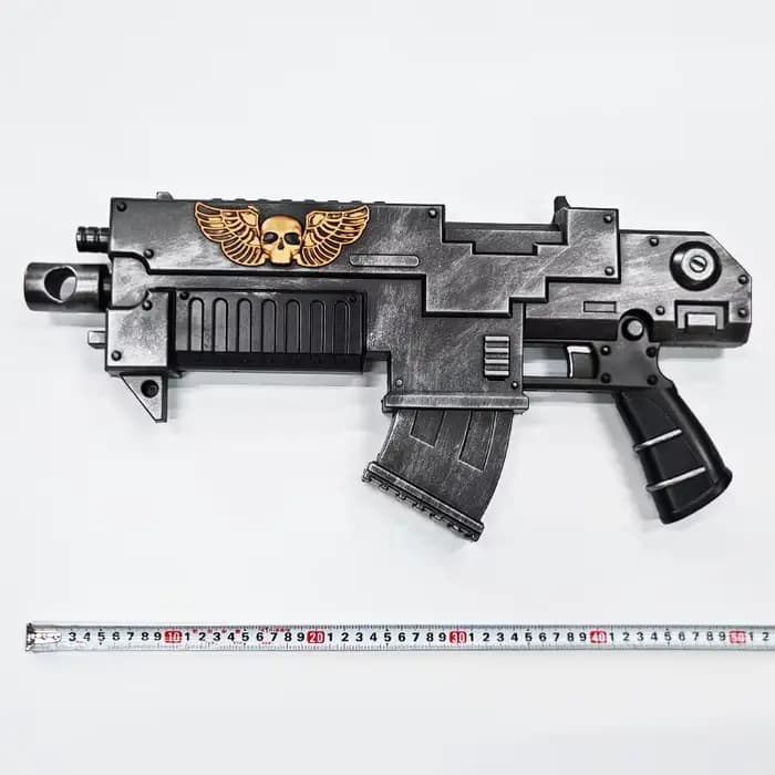 Pistolet jouet Blaster 51cm, accessoires Cos, périphériques de jeu, modèle en matériau PU, décorations de jeu de rôle, cadeaux d'halloween