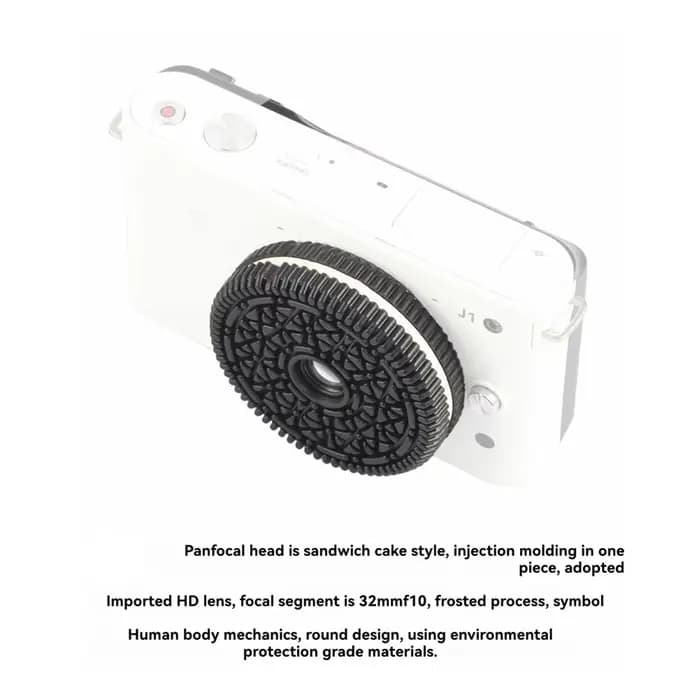 Objectif sans miroir Nikon 32mm F10, objectif crêpes à mise au point libre pour appareils photo Nikon série 1 monture J1J2J3J4J5S1S2