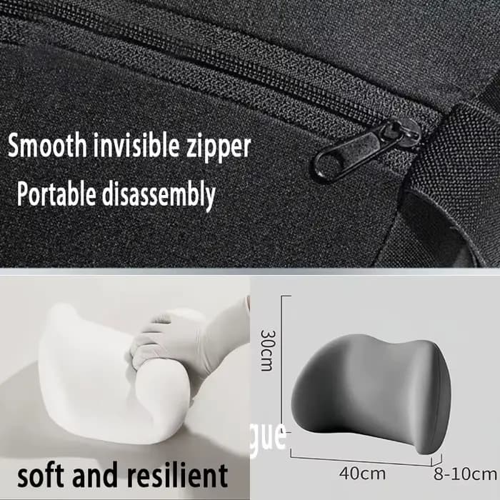 Coussin de soutien lombaire ergonomique pour le sommeil