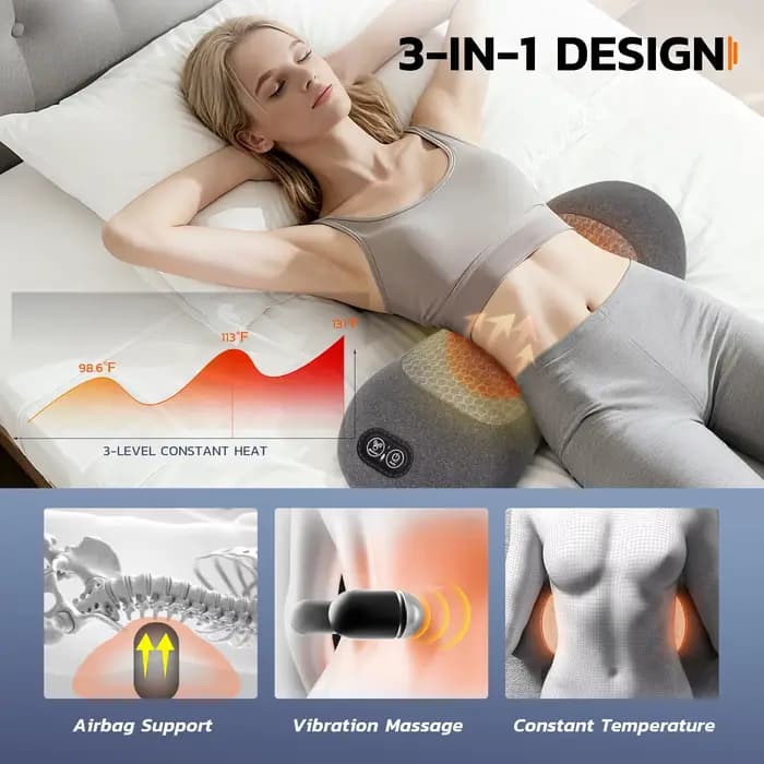 Masseur dorsal 3 en 1 - Électrique