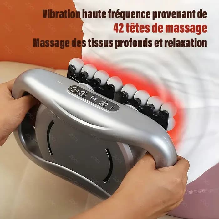 Pistolet de massage professionnel 42 têtes