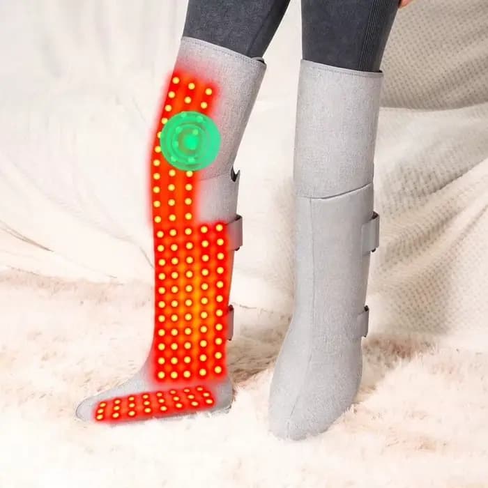 Masseur de jambes à lumière rouge pour bottes longues
