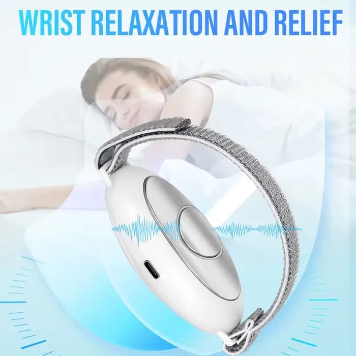 Nouveau 1 ensemble portable 20 niveaux EMS aide au sommeil traitement de Relaxation microcourant impulsion dispositif d'hypnose adapté à l'insomnie et à l'anxiété
